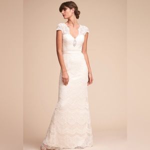 BHLDN wedding gown size 6